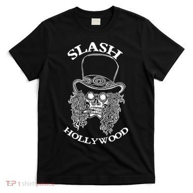Slash Hollywood Skull Red T-Shirt