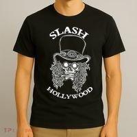 Slash Hollywood Skull Red T-Shirt thumb 3