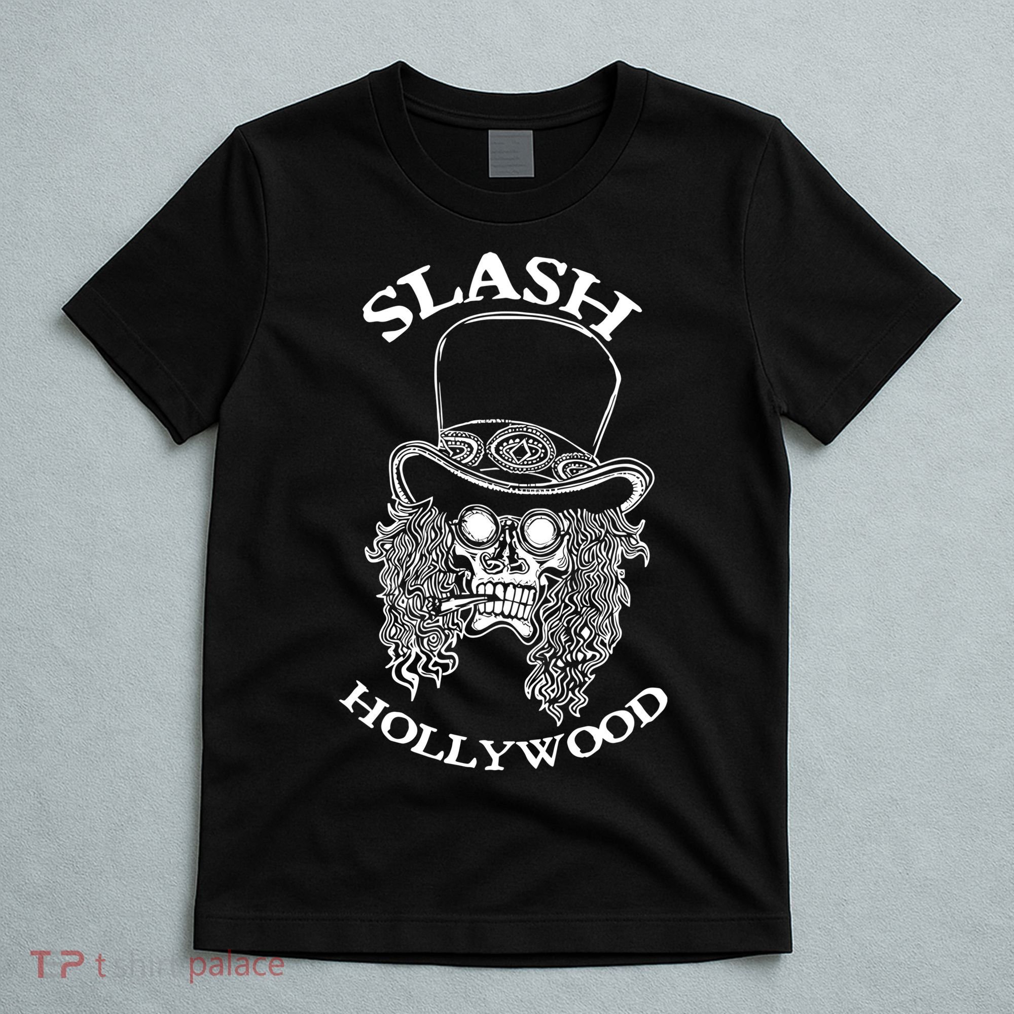 Slash Hollywood Skull Red T-Shirt