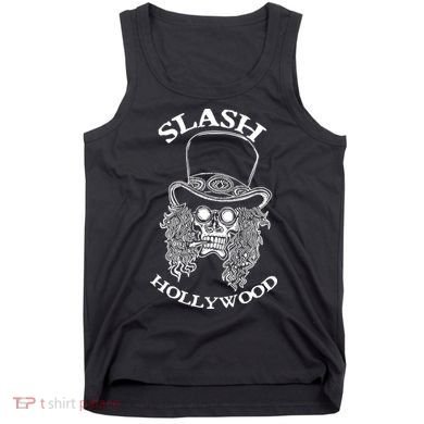 Slash Hollywood Skull Red Tank Top
