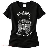 Slash Hollywood Skull Red Women's T-Shirt thumb 0