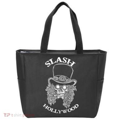 Slash Hollywood Skull Red Tote Bag