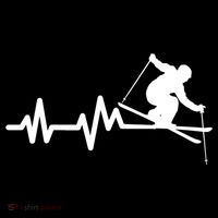 Ski Heartbeat Skiing Skier Great Gift Coaster thumb 2