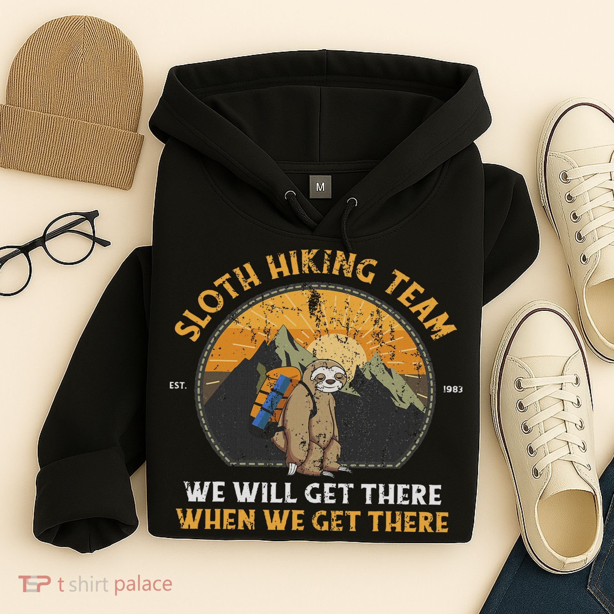 Sloth Hiking Sloth Hiking Team Hoodie