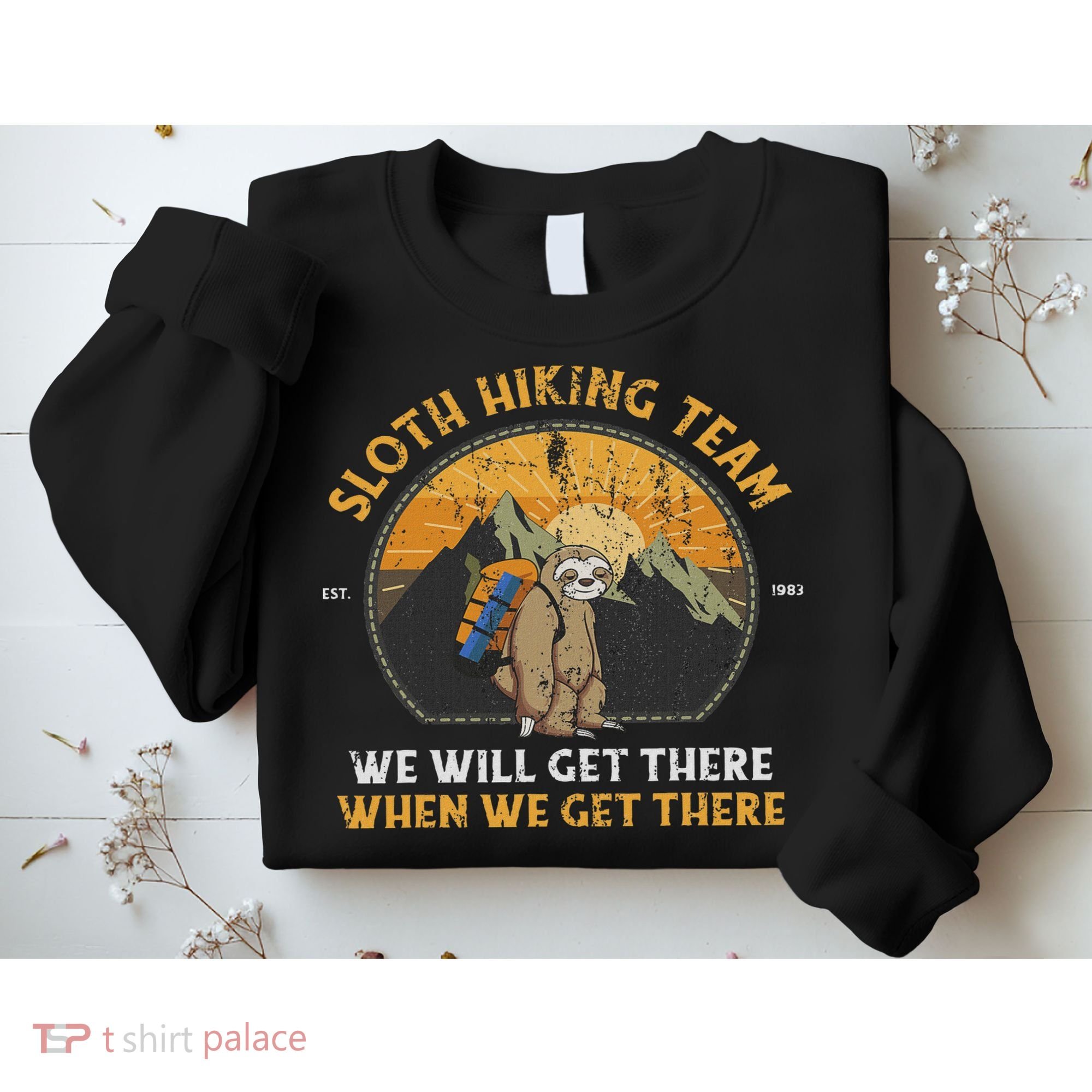 Sloth Hiking Sloth Hiking Team Sweatshirt