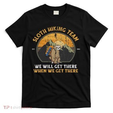 Sloth Hiking Sloth Hiking Team T-Shirt
