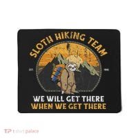 Sloth Hiking Sloth Hiking Team Mousepad thumb 0