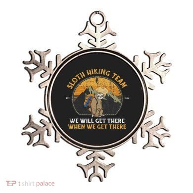 Sloth Hiking Sloth Hiking Team Ornament