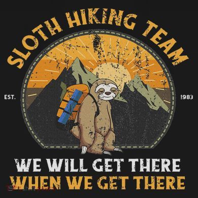 Sloth Hiking Sloth Hiking Team Tall Sweatshirt
