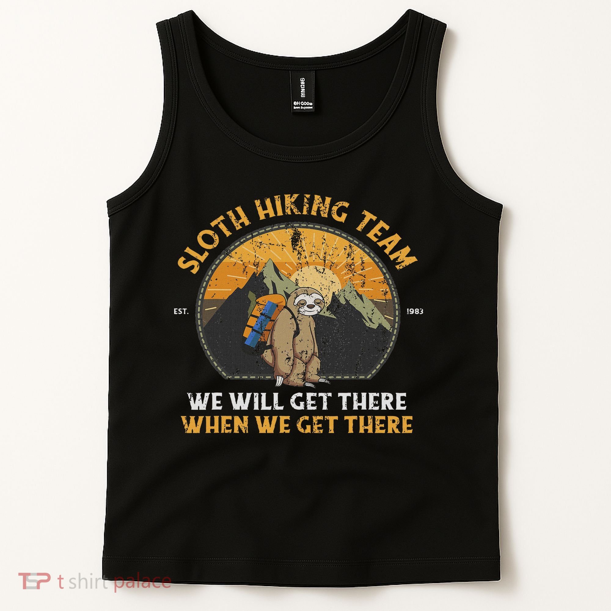 Sloth Hiking Sloth Hiking Team Tank Top