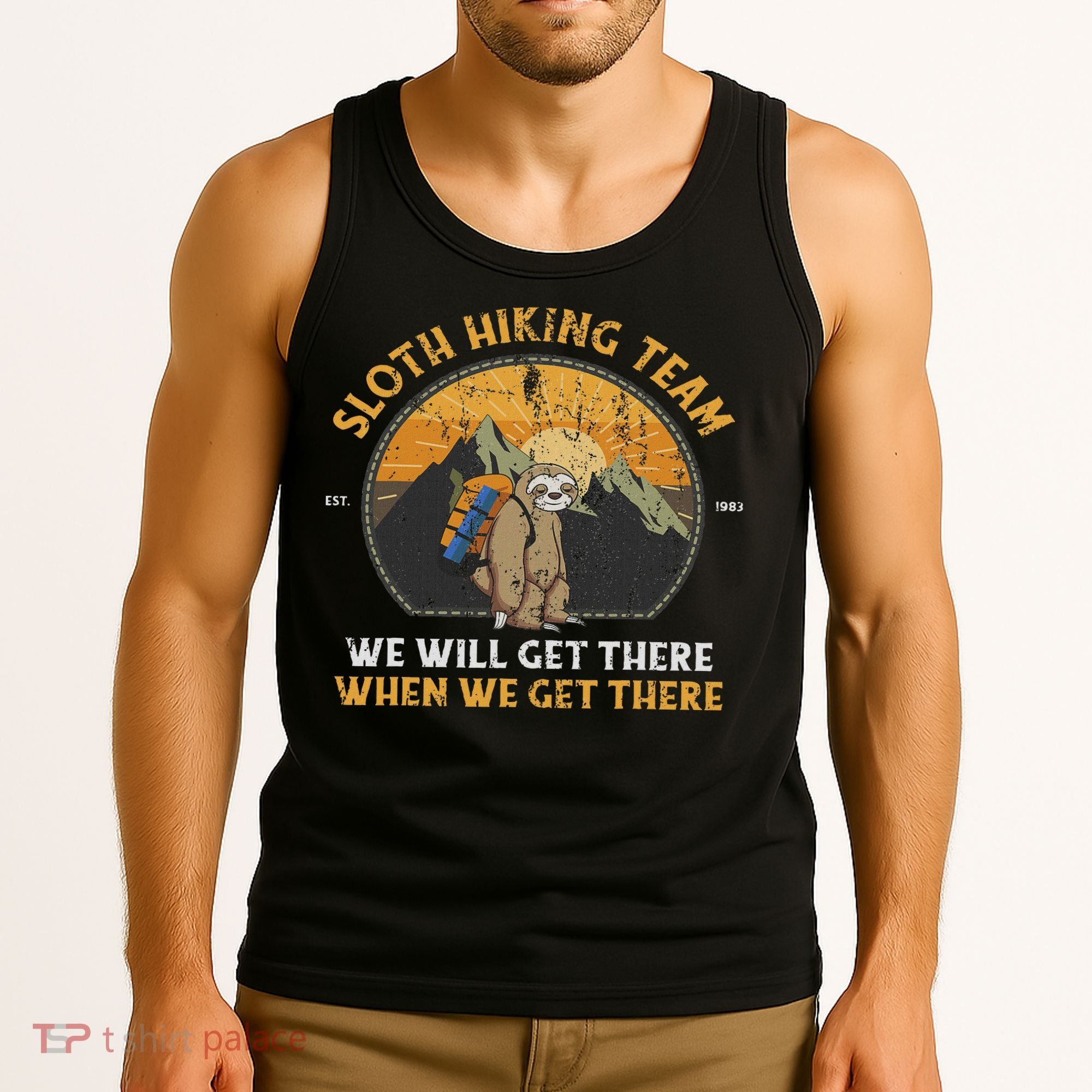 Sloth Hiking Sloth Hiking Team Tank Top