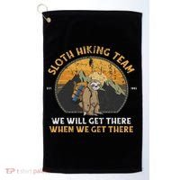 Sloth Hiking Sloth Hiking Team Golf Towel thumb 0