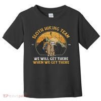 Sloth Hiking Sloth Hiking Team Toddler T-Shirt thumb 0
