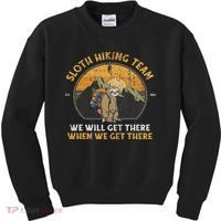 Sloth Hiking Sloth Hiking Team Kids Sweatshirt thumb 0