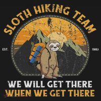Sloth Hiking Sloth Hiking Team Tote Bag thumb 4