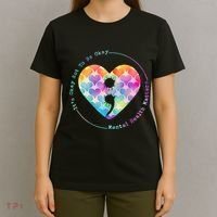 Semicolon Heart Suicide Prevention Mental Health Awareness T-Shirt thumb 4
