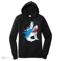 Siberian Husky Shark Jawsome Dog Lover Gifts Space Galaxy Women's Hoodie thumb 0