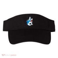 Siberian Husky Shark Jawsome Dog Lover Gifts Space Galaxy Visor thumb 0