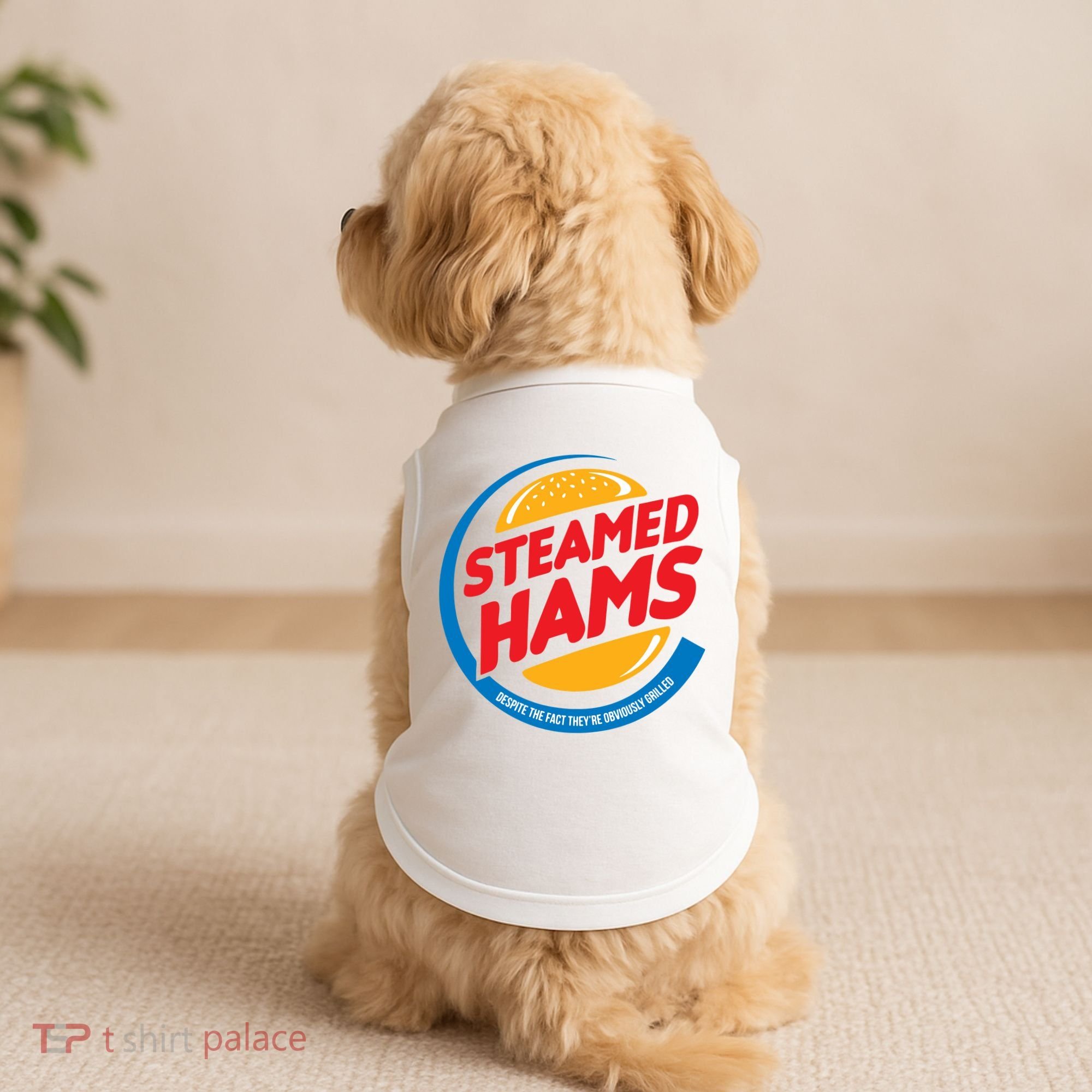 Steamed Hams Doggie Tank