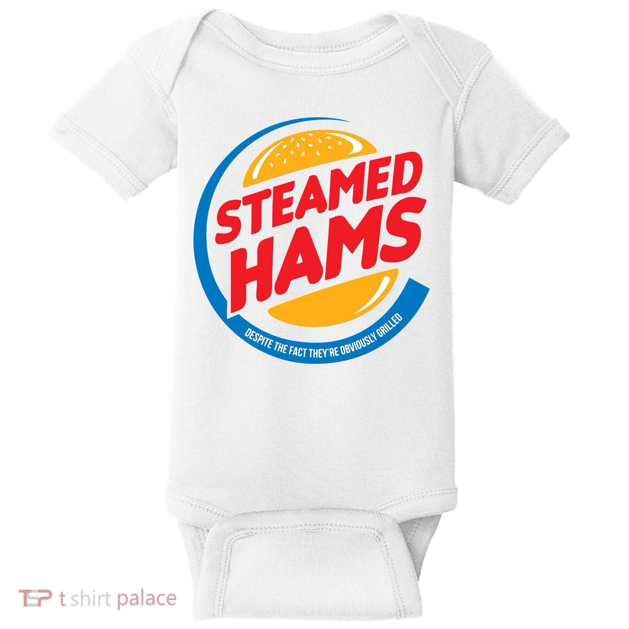 Steamed Hams Baby Bodysuit