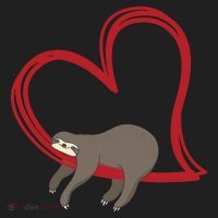 Sloth Heart Women's Sweatshirt thumb 2