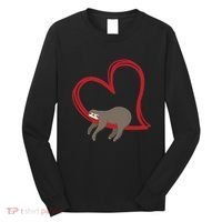 Sloth Heart Long Sleeve Shirt thumb 0