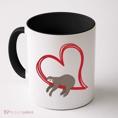 Sloth Heart Coffee Mug