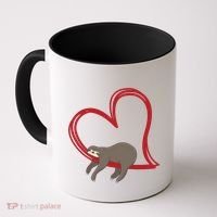 Sloth Heart Coffee Mug thumb 0