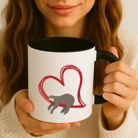 Sloth Heart Coffee Mug thumb 3