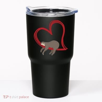 Sloth Heart Tumbler