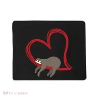 Sloth Heart Mousepad thumb 0