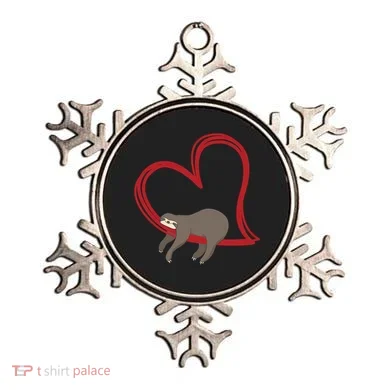 Sloth Heart Ornament