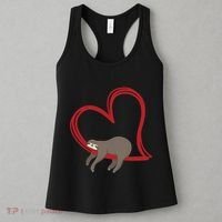 Sloth Heart Women's Tank Top thumb 3