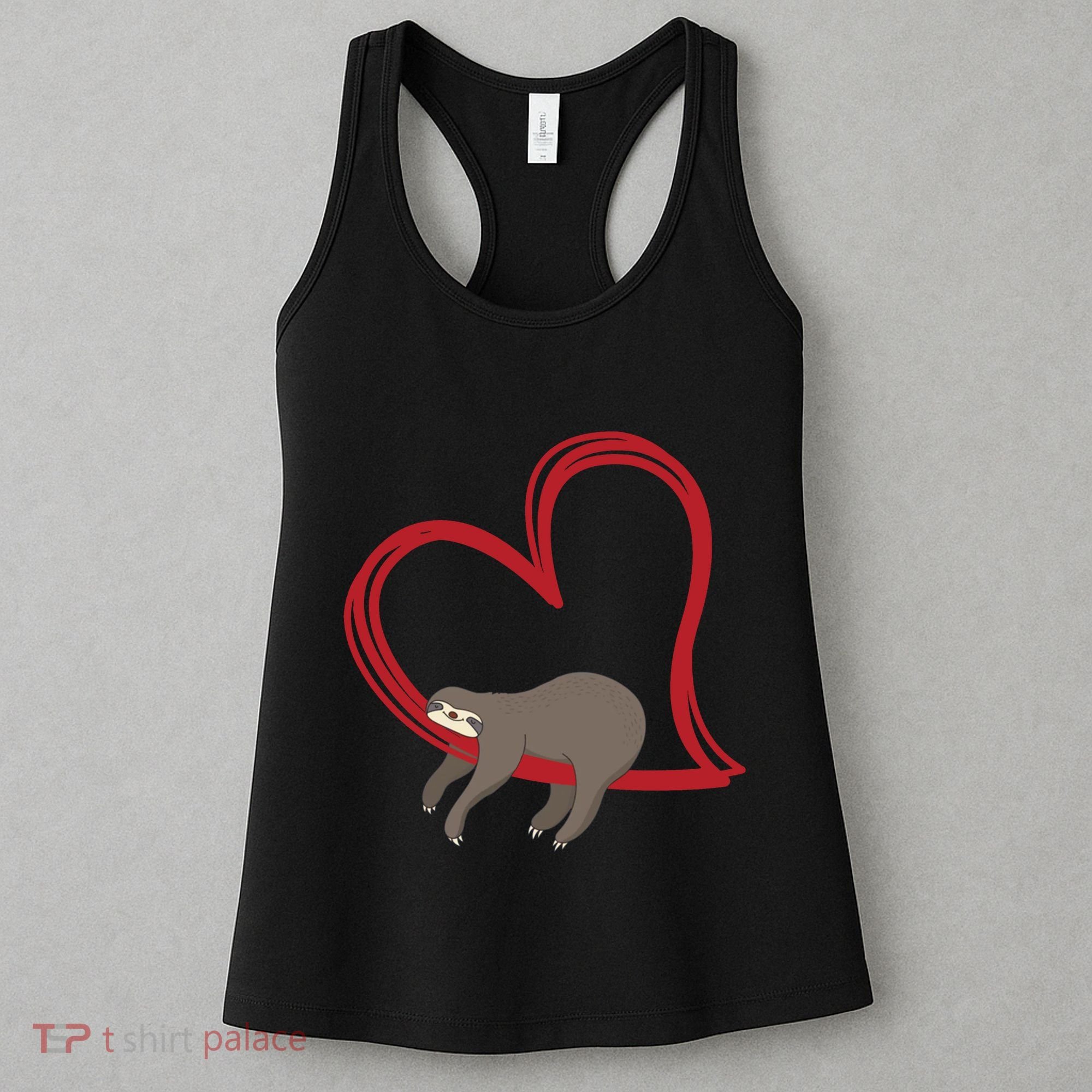 Sloth Heart Women's Tank Top