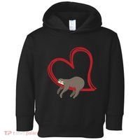 Sloth Heart Toddler Hoodie thumb 0