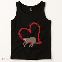 Sloth Heart Tank Top thumb 2