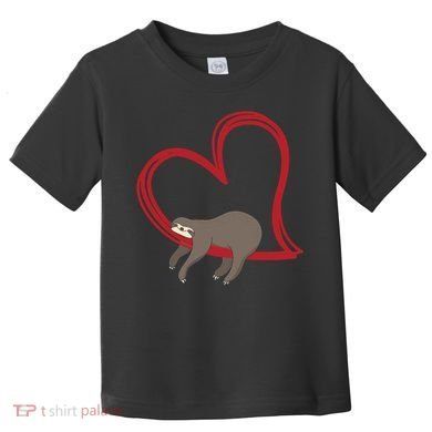 Sloth Heart Toddler T-Shirt