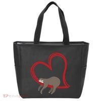 Sloth Heart Tote Bag thumb 0