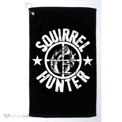 Squirrel Hunter Golf Towel