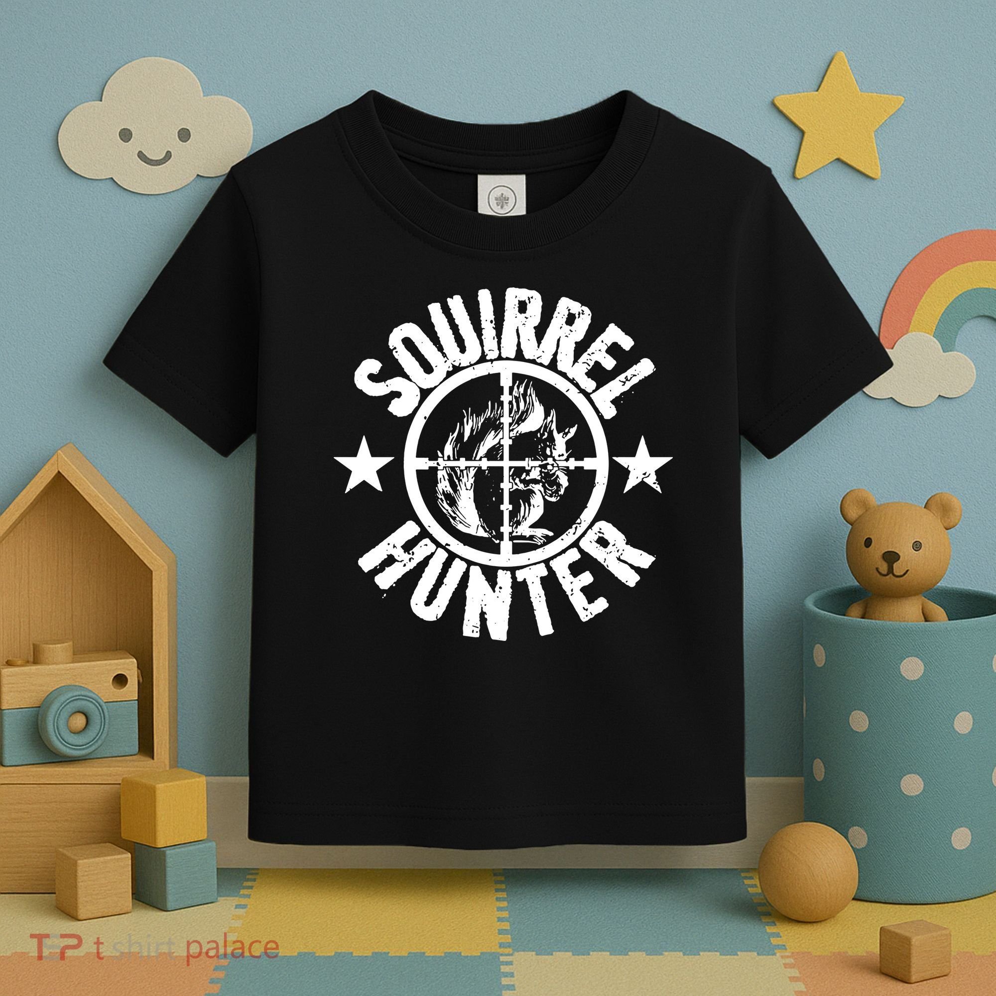 Squirrel Hunter Toddler T-Shirt