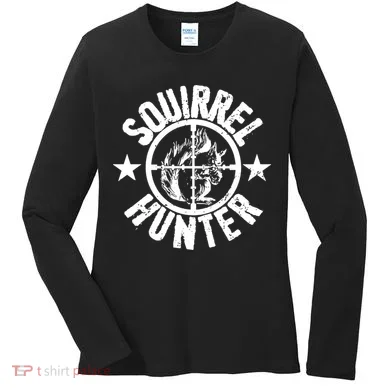 Squirrel Hunter Women's Long Sleeve Shirt