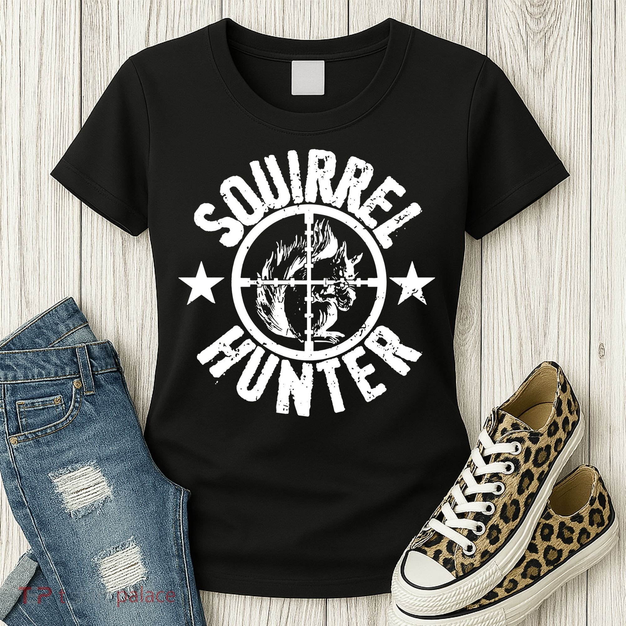 Squirrel Hunter Women's T-Shirt