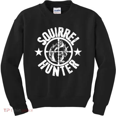 Squirrel Hunter Kids Sweatshirt