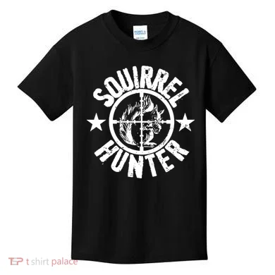 Squirrel Hunter Kids T-Shirt