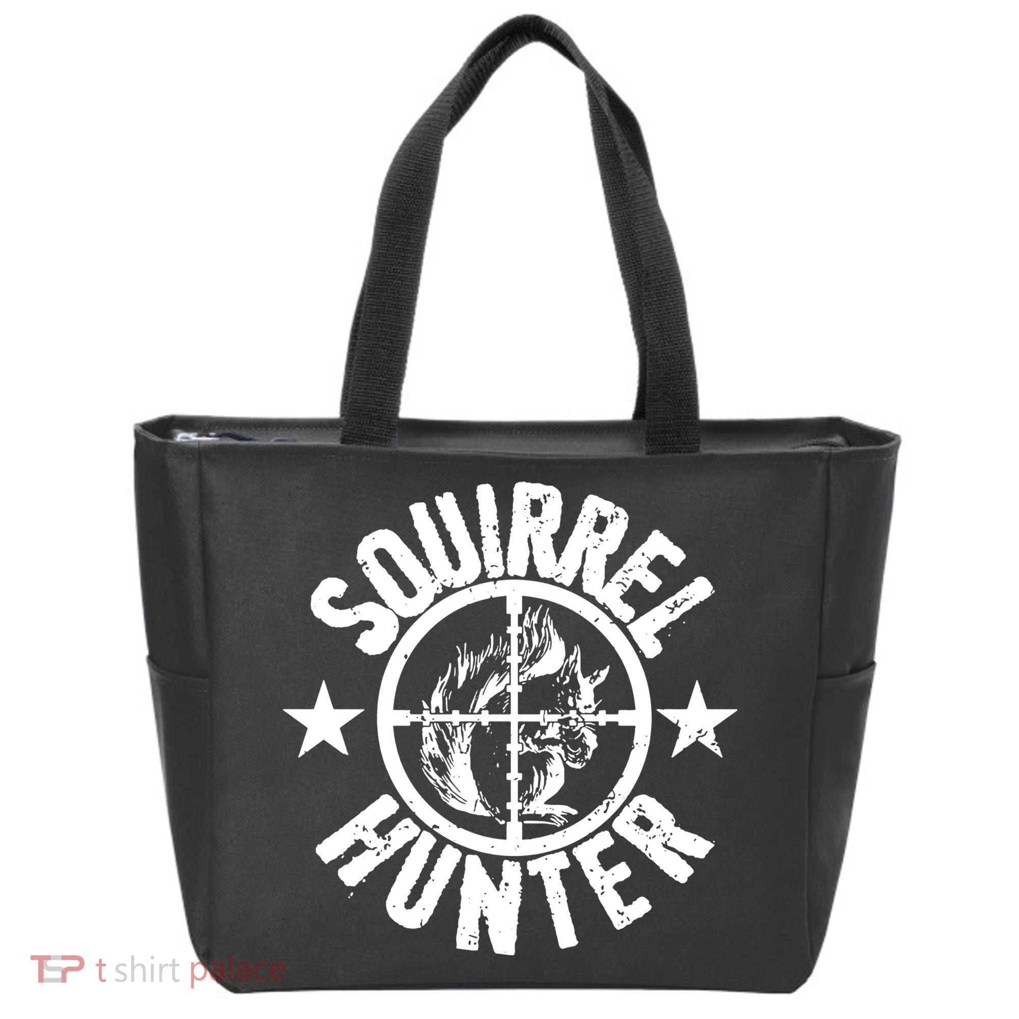 Squirrel Hunter Tote Bag