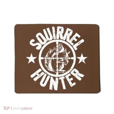 Squirrel Hunter Mousepad