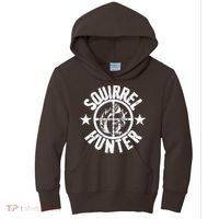 Squirrel Hunter Kids Hoodie thumb 0
