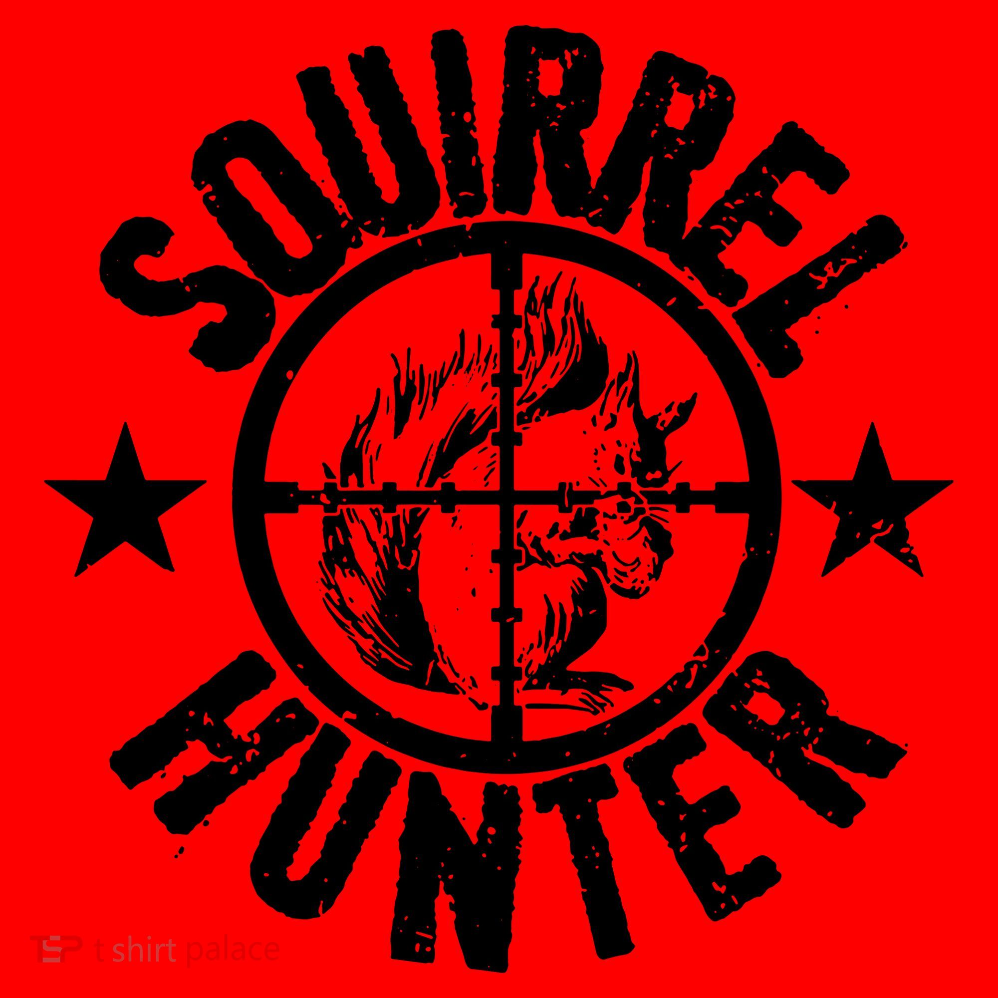 Squirrel Hunter Santa Hat