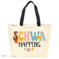 Schwa Happens Science Of Reading Teacher Intervention Groovy Tote Bag thumb 0