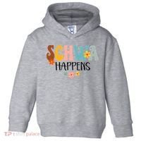 Schwa Happens Science Of Reading Teacher Intervention Groovy Toddler Hoodie thumb 0